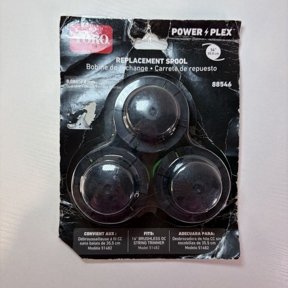 Toro 88546 Dual Line Replacement Spool PowerPlex inch 14